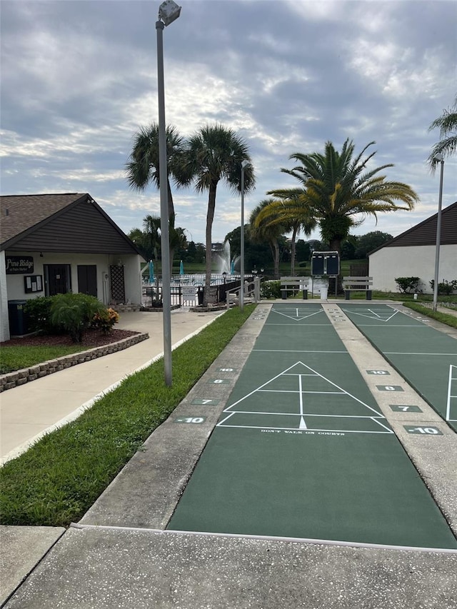 2688 Pine Ridge Way N Unit D1, Palm Harbor, FL 34684 - surrounding community featuring shuffleboard