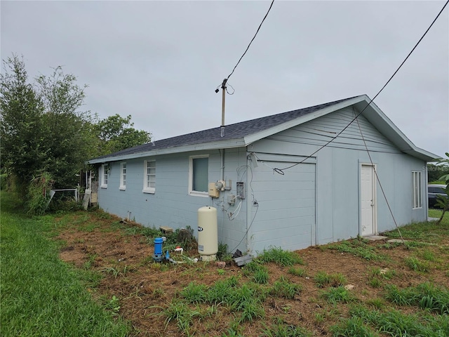 view of back of property