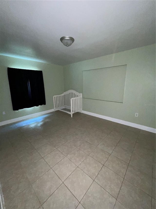 view of tiled empty room