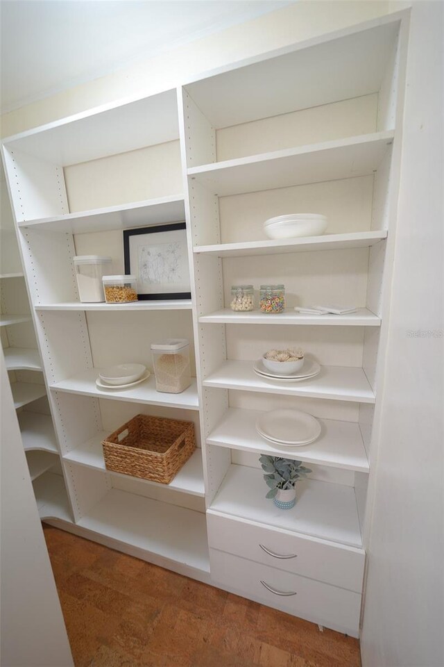 view of pantry