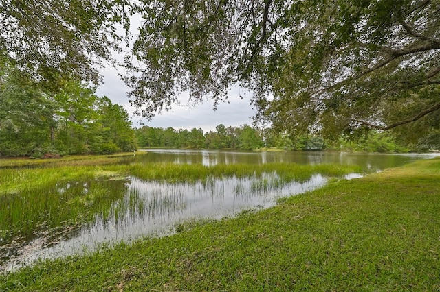 view of water feature