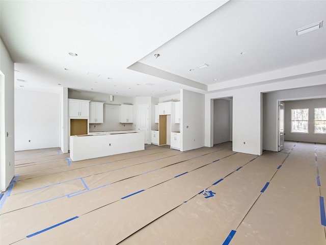 view of unfurnished living room