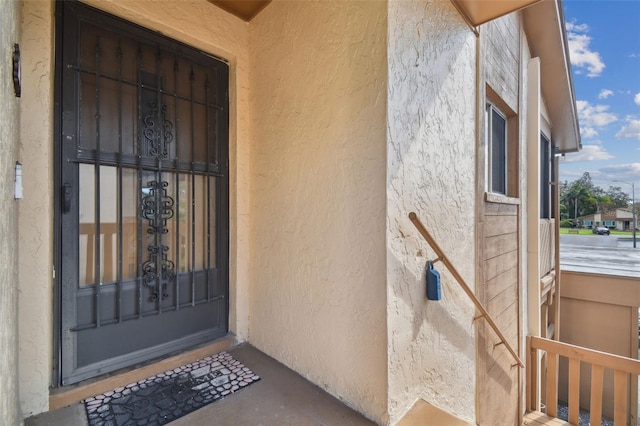 4028 Davit Dr Unit 4028, New Port Richey, FL 34652 - property entrance with stucco siding