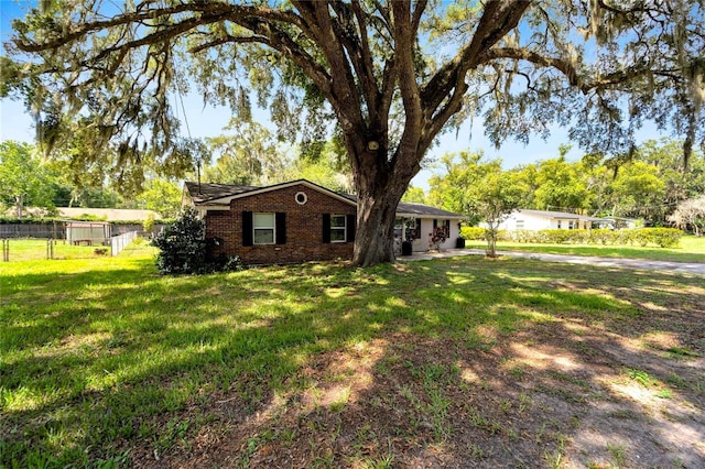 view of yard