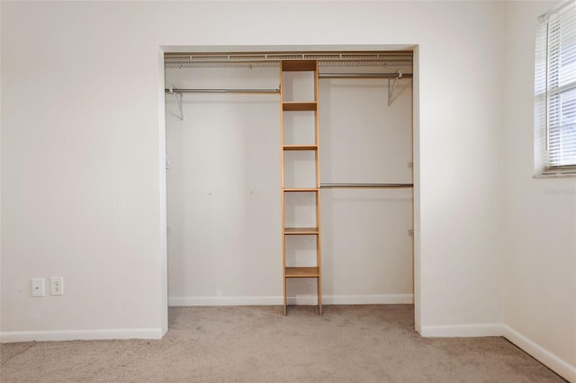 view of closet