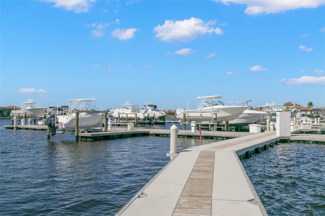 1810 4th St E, Palmetto, FL 34221 - dock area featuring a water view and boat lift