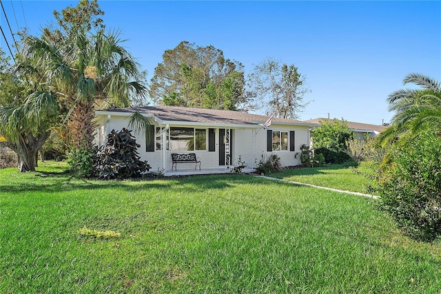 4300 16th Ave N, Saint Petersburg, FL 33713 - single story home featuring a front lawn