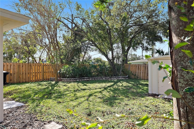 4300 16th Ave N, Saint Petersburg, FL 33713 - view of yard featuring a fenced backyard