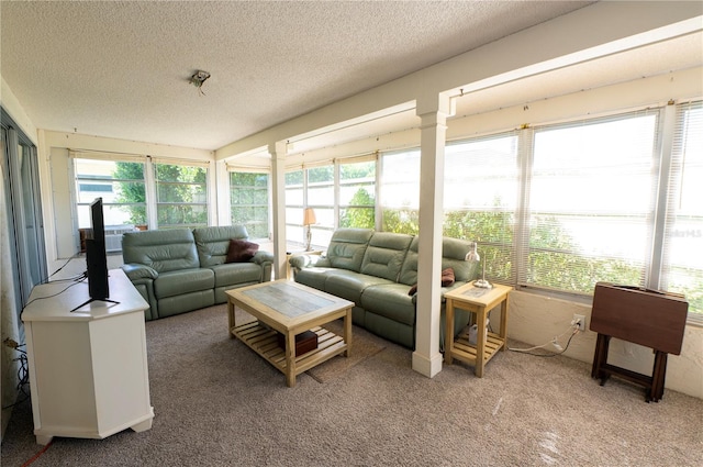 sunroom with a wealth of natural light