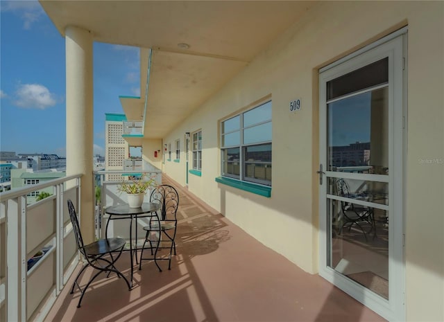 2960 59th St S Unit 509, Gulfport, FL 33707 - balcony with a view of city