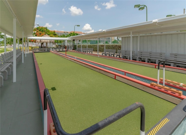 2960 59th St S Unit 509, Gulfport, FL 33707 - view of community with a bocce ball area