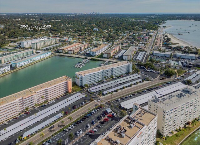 2960 59th St S Unit 509, Gulfport, FL 33707 - view of urban area featuring a large body of water