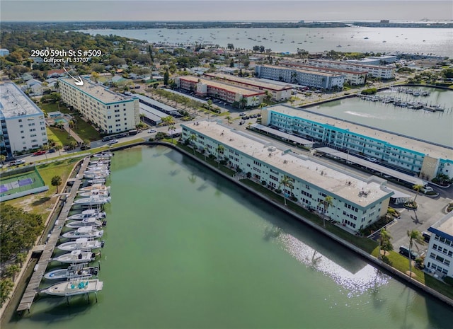 2960 59th St S Unit 509, Gulfport, FL 33707 - bird's eye view of a large body of water
