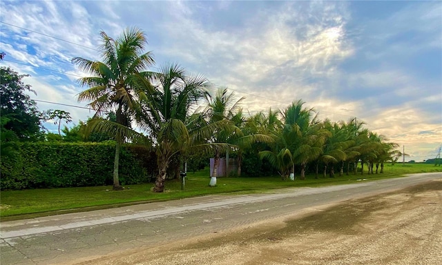 view of street