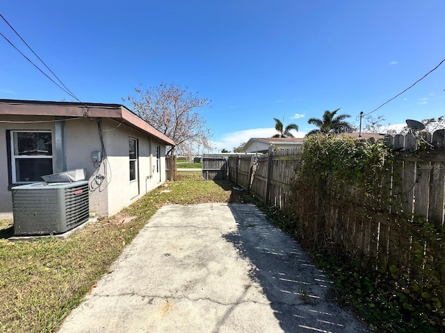 view of property exterior featuring cooling unit