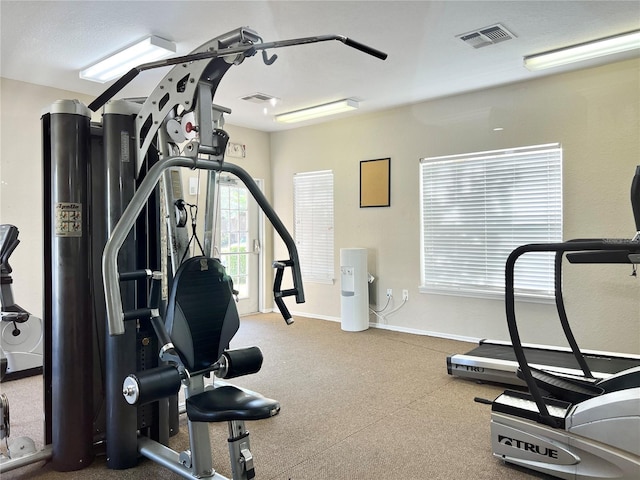 view of workout room