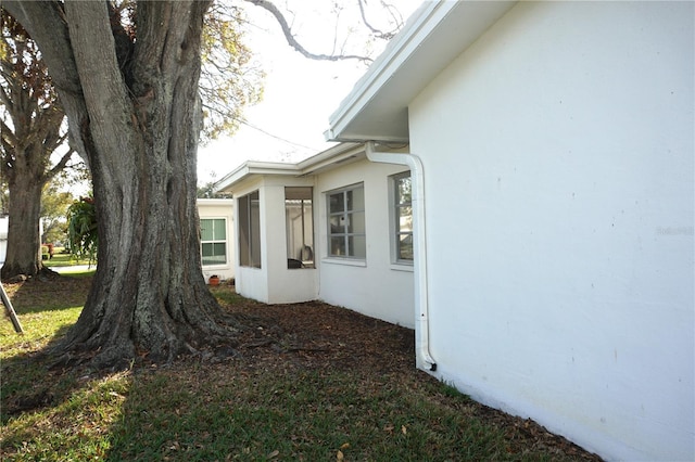 view of home's exterior