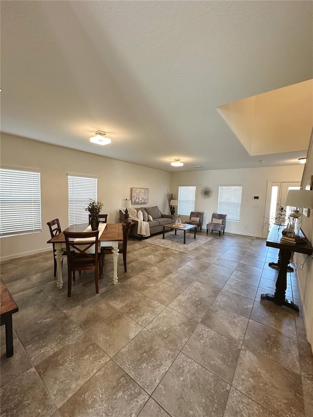 view of dining room