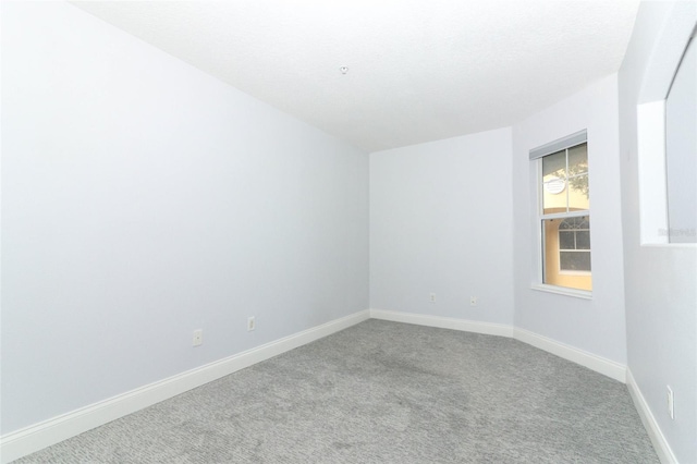 empty room with light carpet