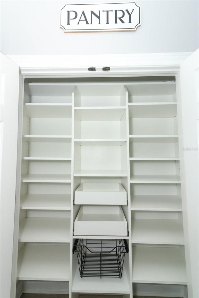 view of closet