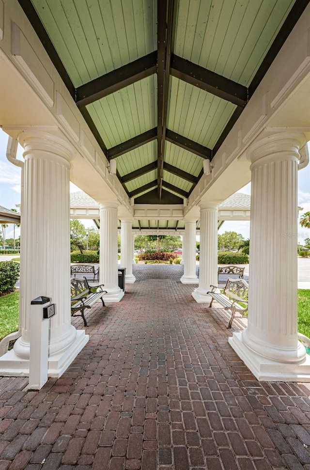 view of patio