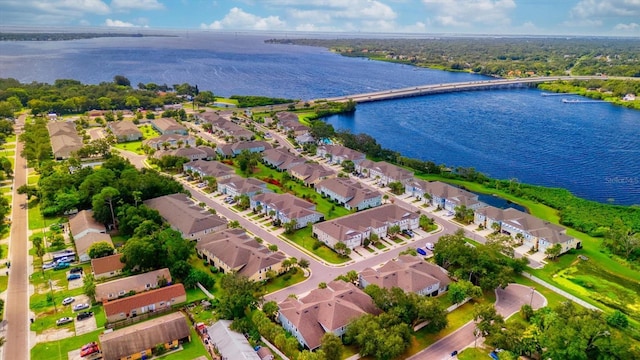 2001 Palm Key Ave, Oldsmar, FL 34677 - bird's eye view with a residential view and a water view
