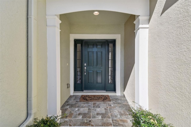 view of entrance to property