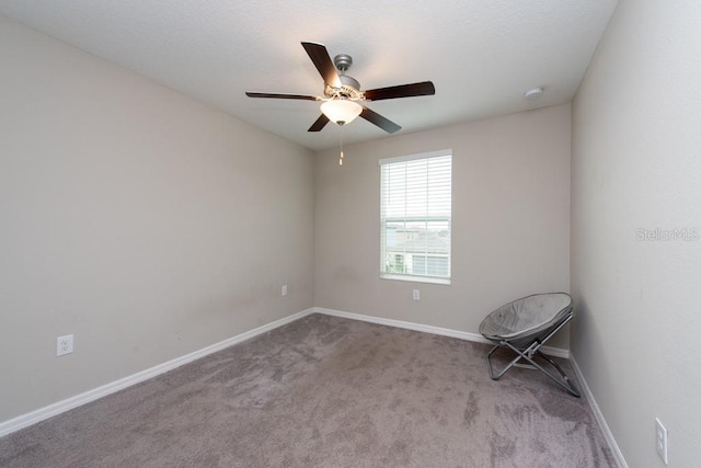10348 Blue Plume Ct, Riverview, FL 33578 - carpeted empty room featuring a ceiling fan and baseboards