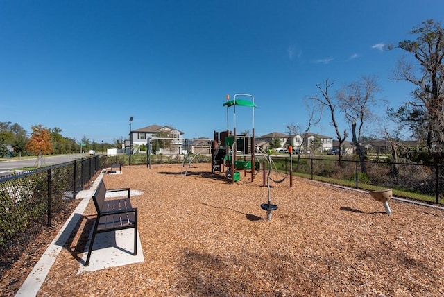 10348 Blue Plume Ct, Riverview, FL 33578 - communal playground featuring a residential view