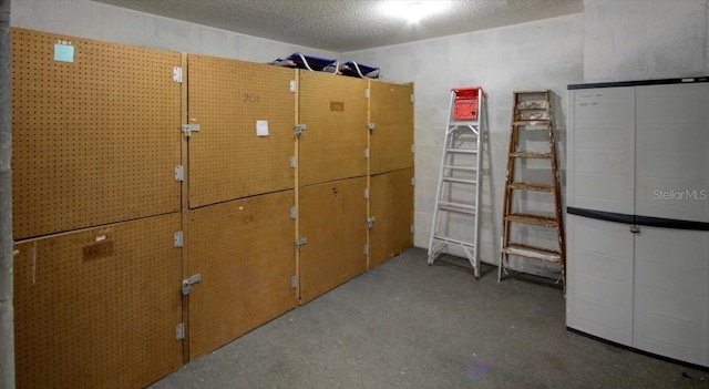 view of storage room