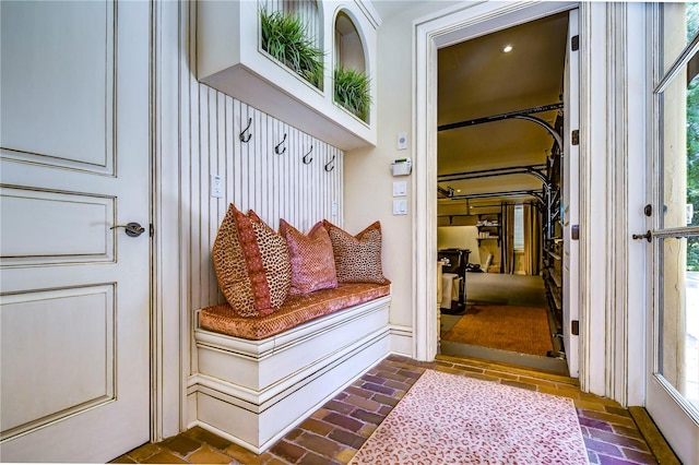 view of mudroom