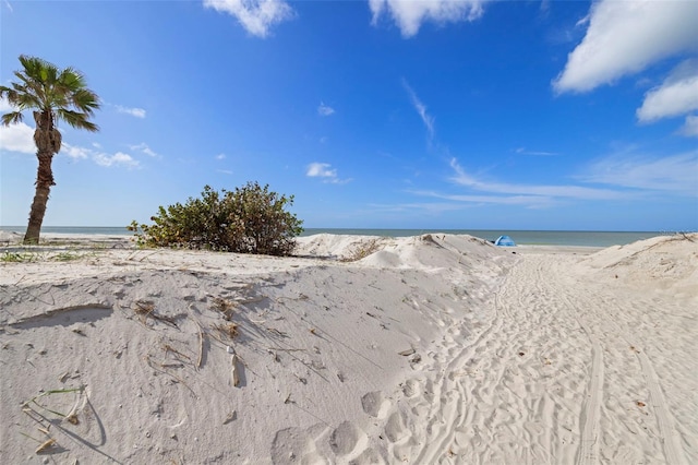 water view with a beach view