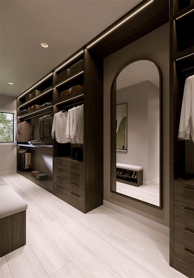 view of closet