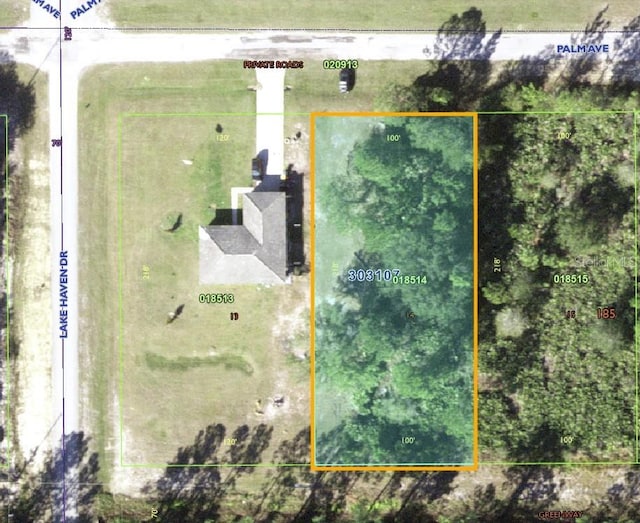 521 Palm Ave, Indian Lake Estates FL, 33855 land for sale