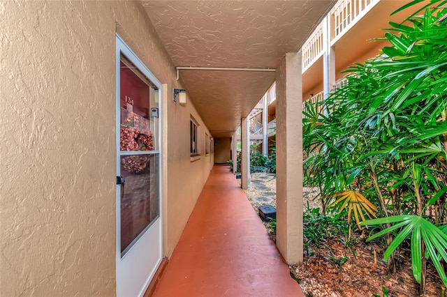 view of hallway