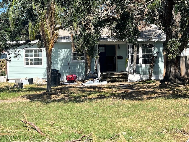 view of obstructed view of property