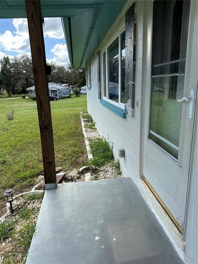 view of patio