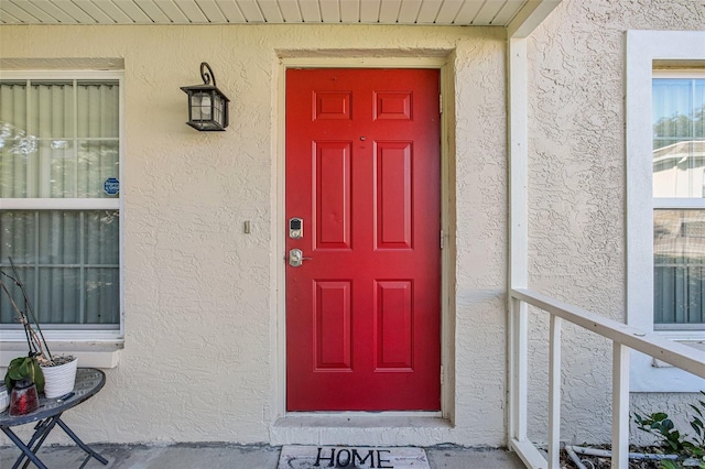 view of property entrance