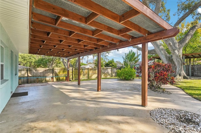 view of patio