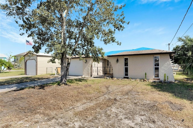 view of ranch-style home