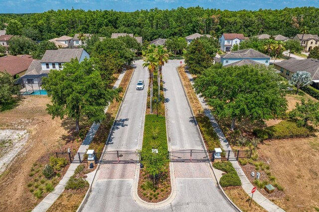 3320 Majestic View Dr, Lutz, FL 33558 - aerial perspective of suburban area