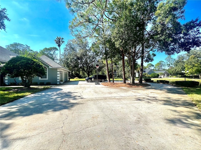 view of road