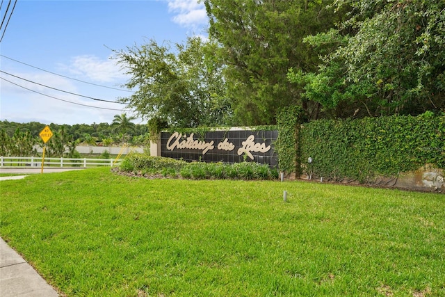 168 Rue Des Chateaux, Tarpon Springs, FL 34688 - view of community / neighborhood sign