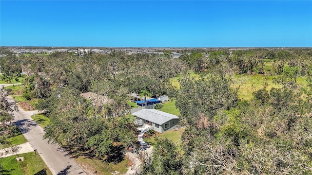 12020 82nd St E, Parrish, FL 34219 - aerial view of a heavily wooded area