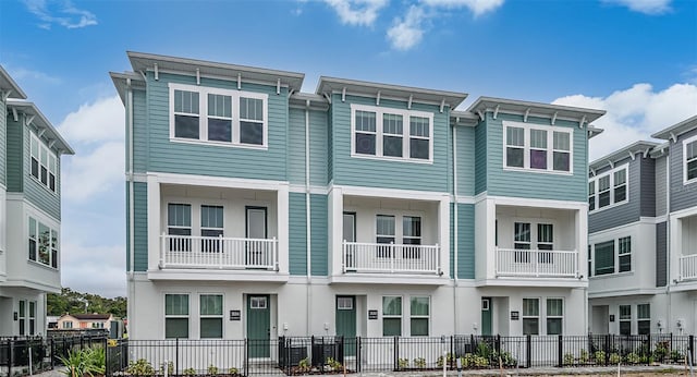 view of townhome / multi-family property