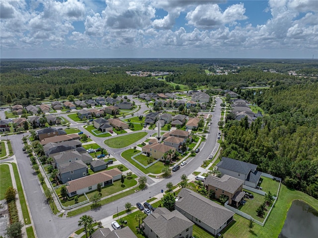 8720 Savory Walk Dr, Land O Lakes, FL 34637 - aerial view with a forest view and a residential view