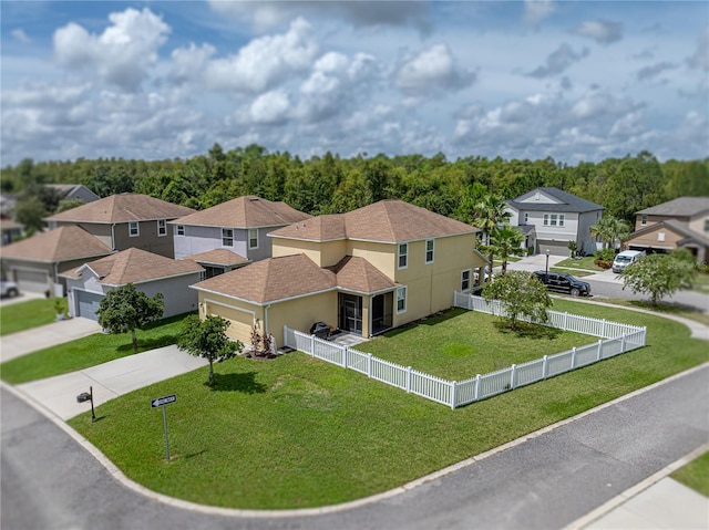 8720 Savory Walk Dr, Land O Lakes, FL 34637 - bird's eye view with a residential view