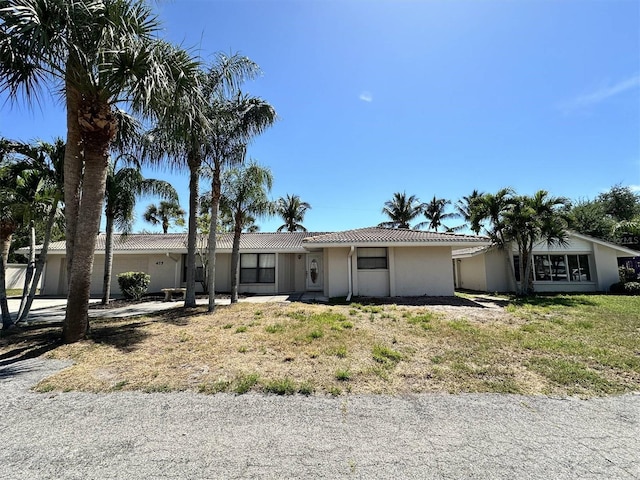 view of ranch-style home