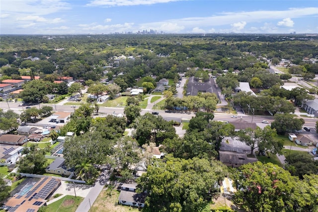 aerial view