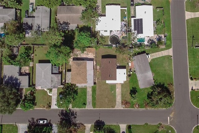 1328 Barry St, Clearwater, FL 33756 - aerial view of property and surrounding area with nearby suburban area